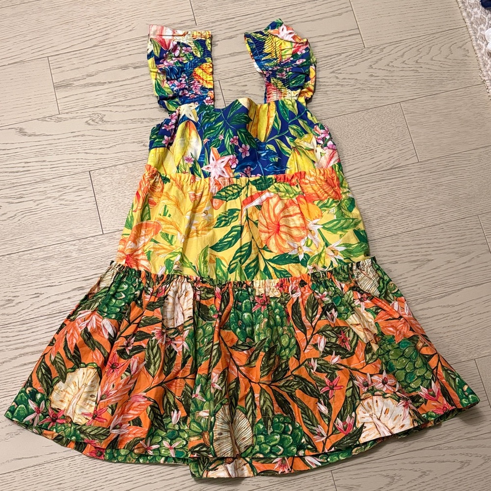 Farm Rio Vibrant floral dress